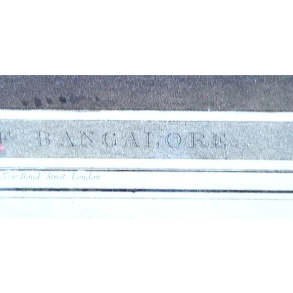 1800s Third Delhi Gates of Bangalore Lithograph Series Brief History of India - Picture 8 of 9